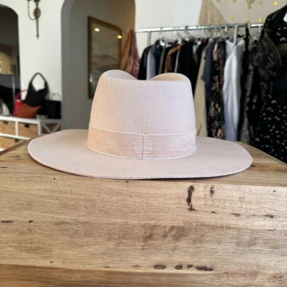 Lack Of Color Cream Wide-Brim Hat - Picture 5 of 12